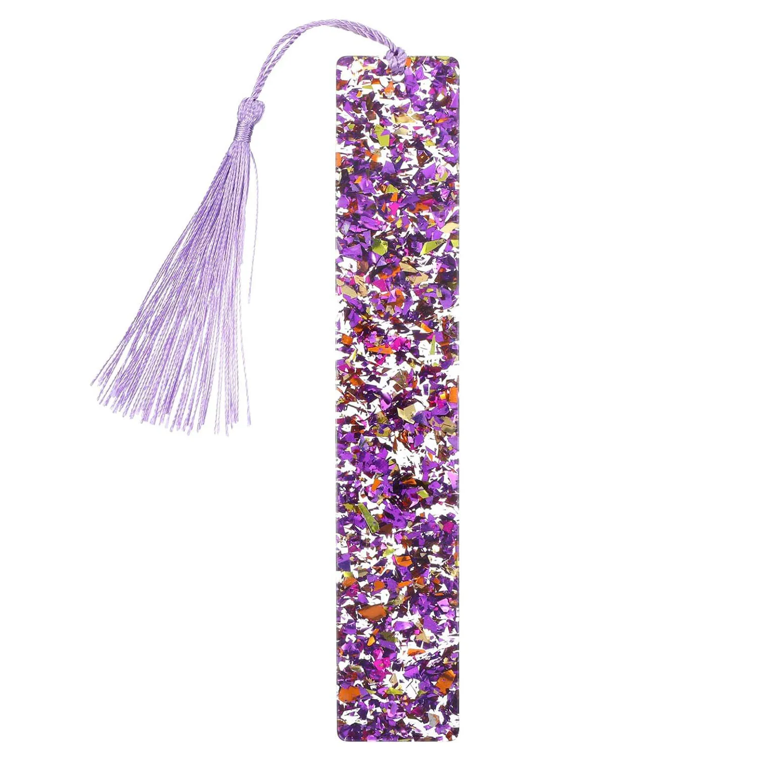 Tassels Bookmark Convenient Shimmering Bookmark Acrylic Bookmark Shimmering For School Libraries Book Reading