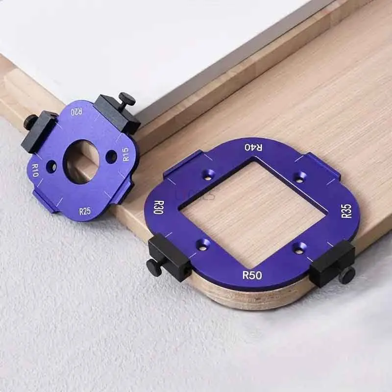 

Круглый шаблон для позиционирования R-угла Гардероб Круглый набор инструментов из алюминиевого сплава Деревообработка Приспособление для фрезерного станка «четыре в одном»