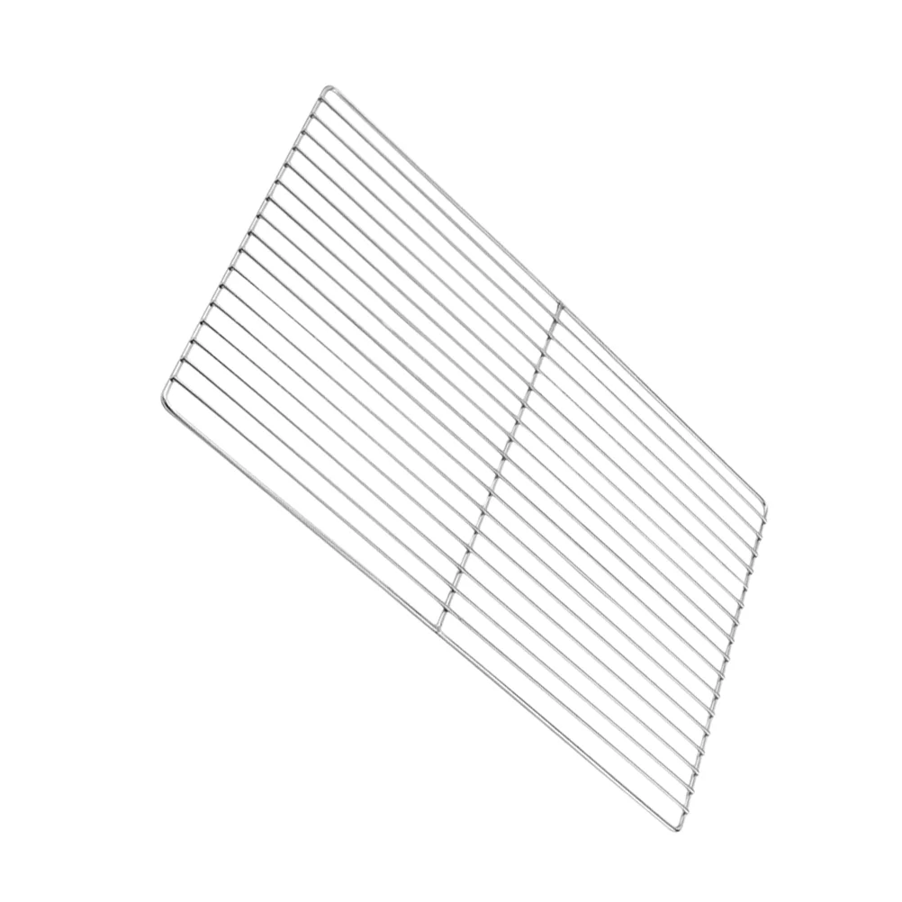 

BBQ Grill Wire Mesh Basket Charcoal Grills Stainless Steel Baking Rack Barbecue