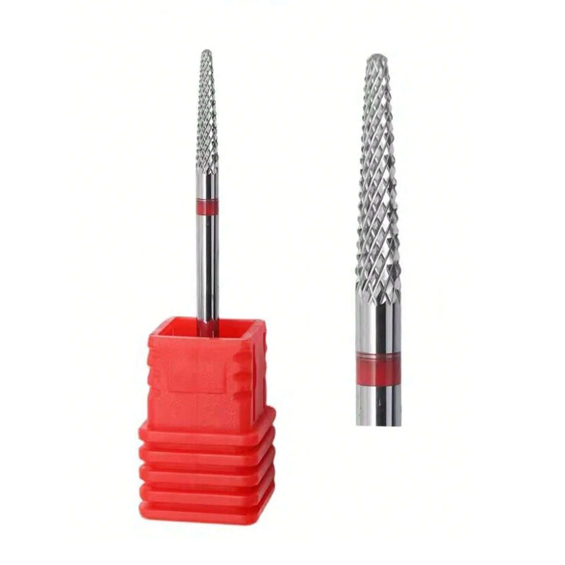 Foret à ongles professionnel en carbure de 3/32 po – Inodore, parfait pour la manucure et la pédicure, idéal pour les débutants