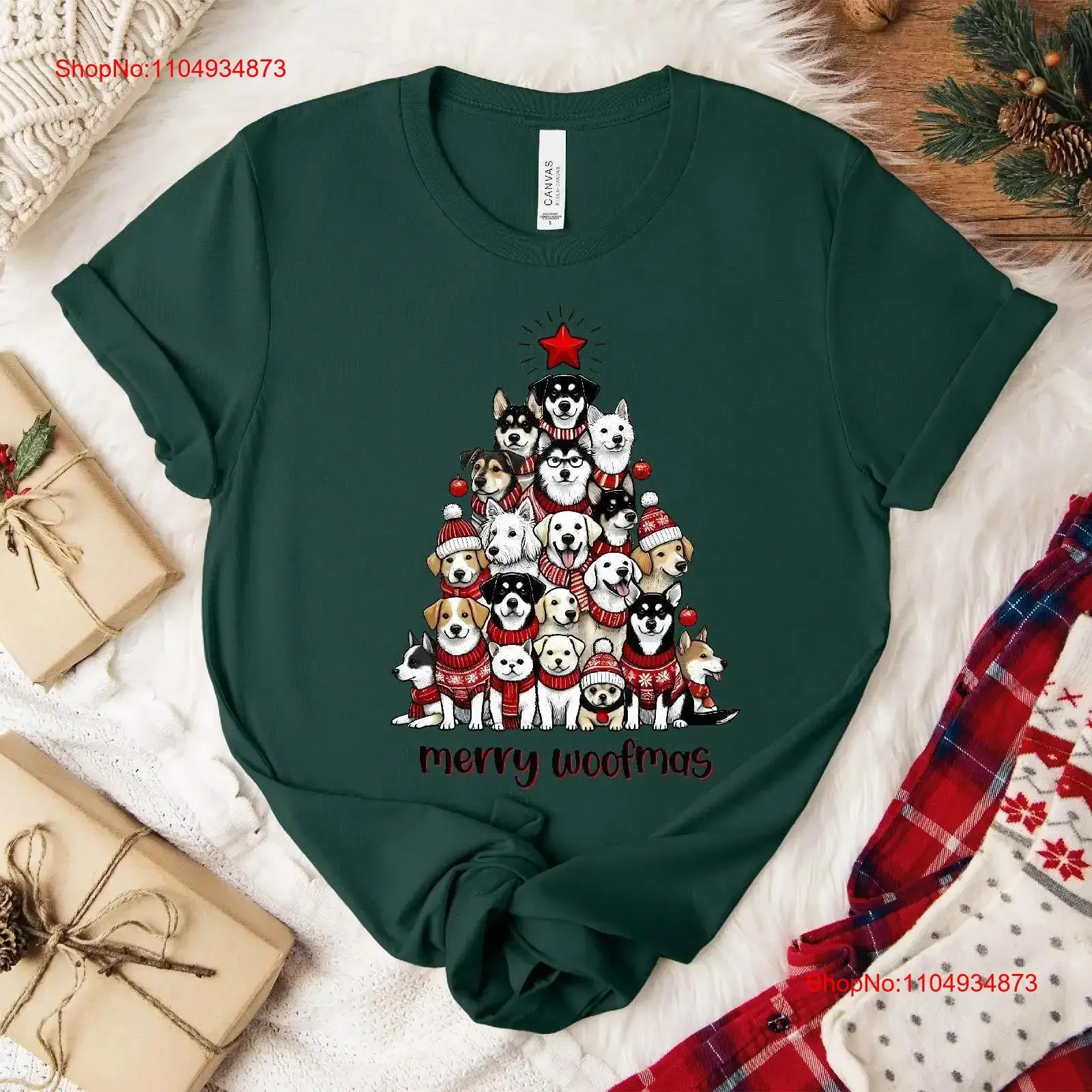 

Рождественская футболка Merry Woofmas идеально подходит для любителей собак, саркастический скелет, Санта-Клаус, праздник, что год, забавная винтажная стираная футболка