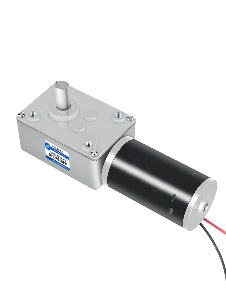 

5840 turbo worm micro DC gear motor self-locking speed regulation low speed 31ZY motor 12V24V