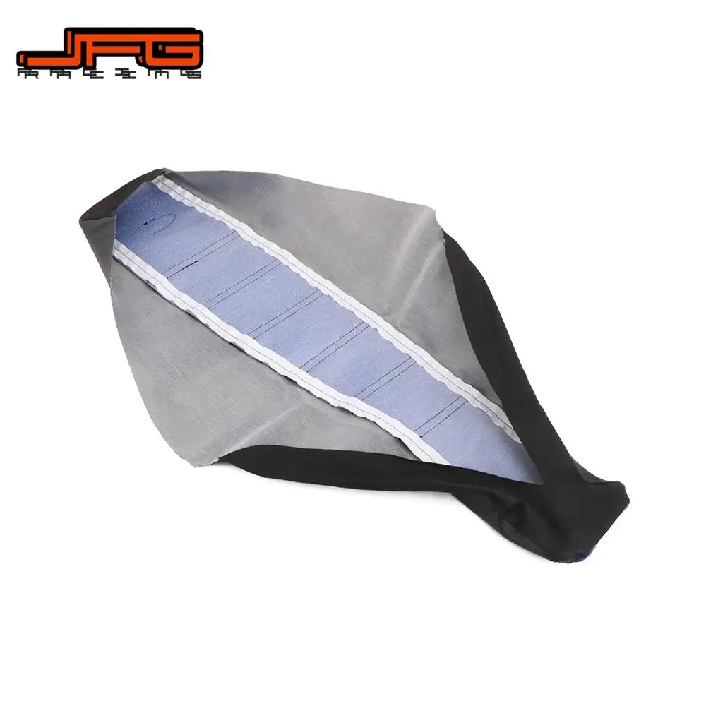 Housse de siège de moto pour Yamaha YZ125 YZ250 2002 – 2019, accessoires de vélo électrique tout-terrain, coussin de sièges de moteur de Motocross bleu