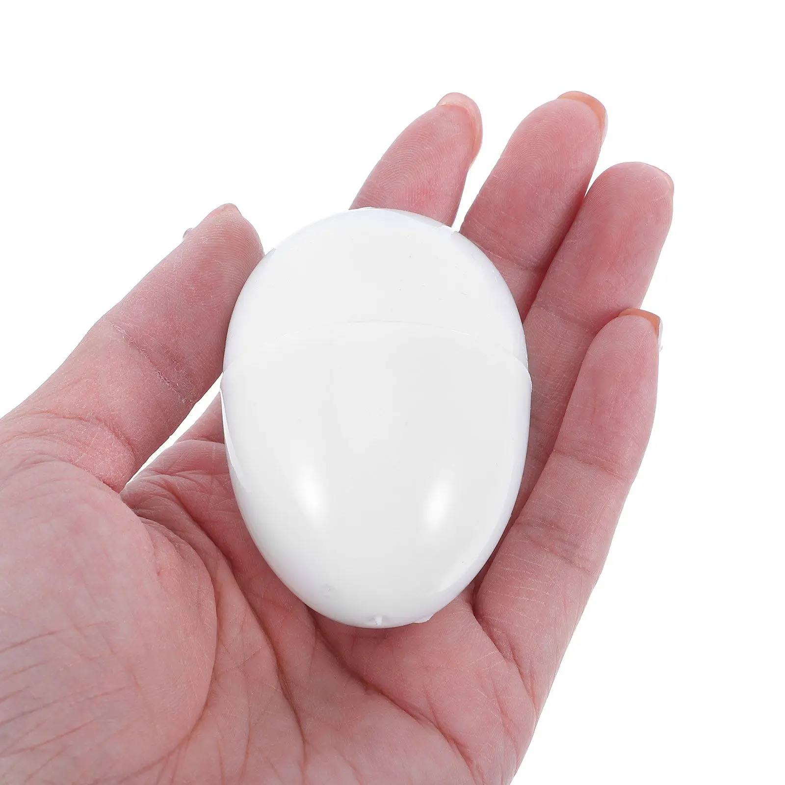 20 Pcs Blank Eggs Easter Diy Decorations Ornaments to Paint Artificial Decorative for Home Unfinished