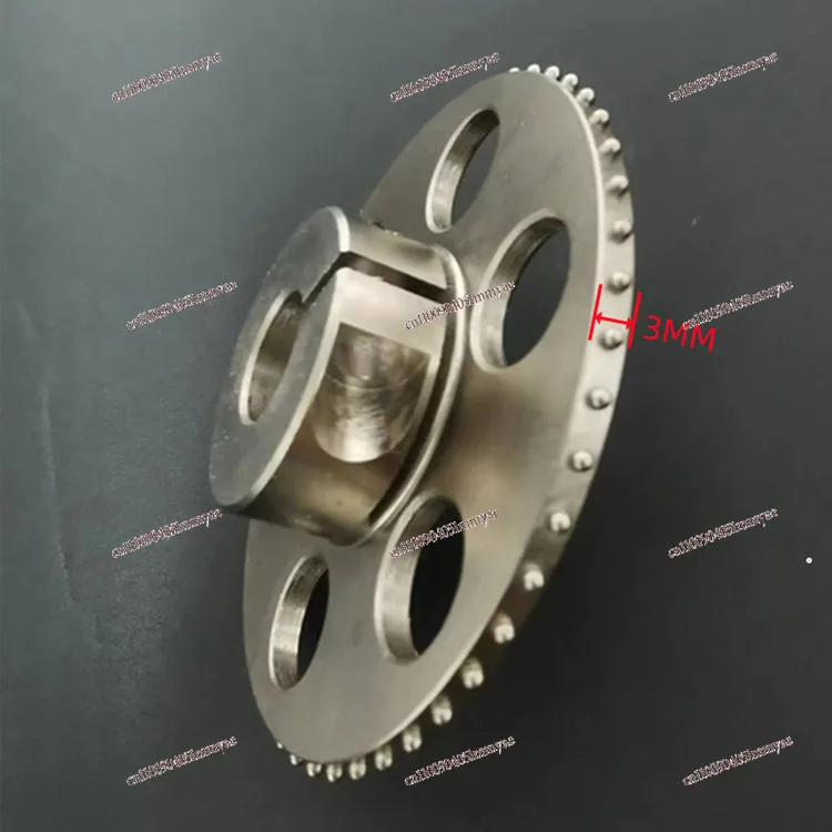 Carrier tape packaging machine Pull needle wheel Weaving belt drive Hard tooth plane