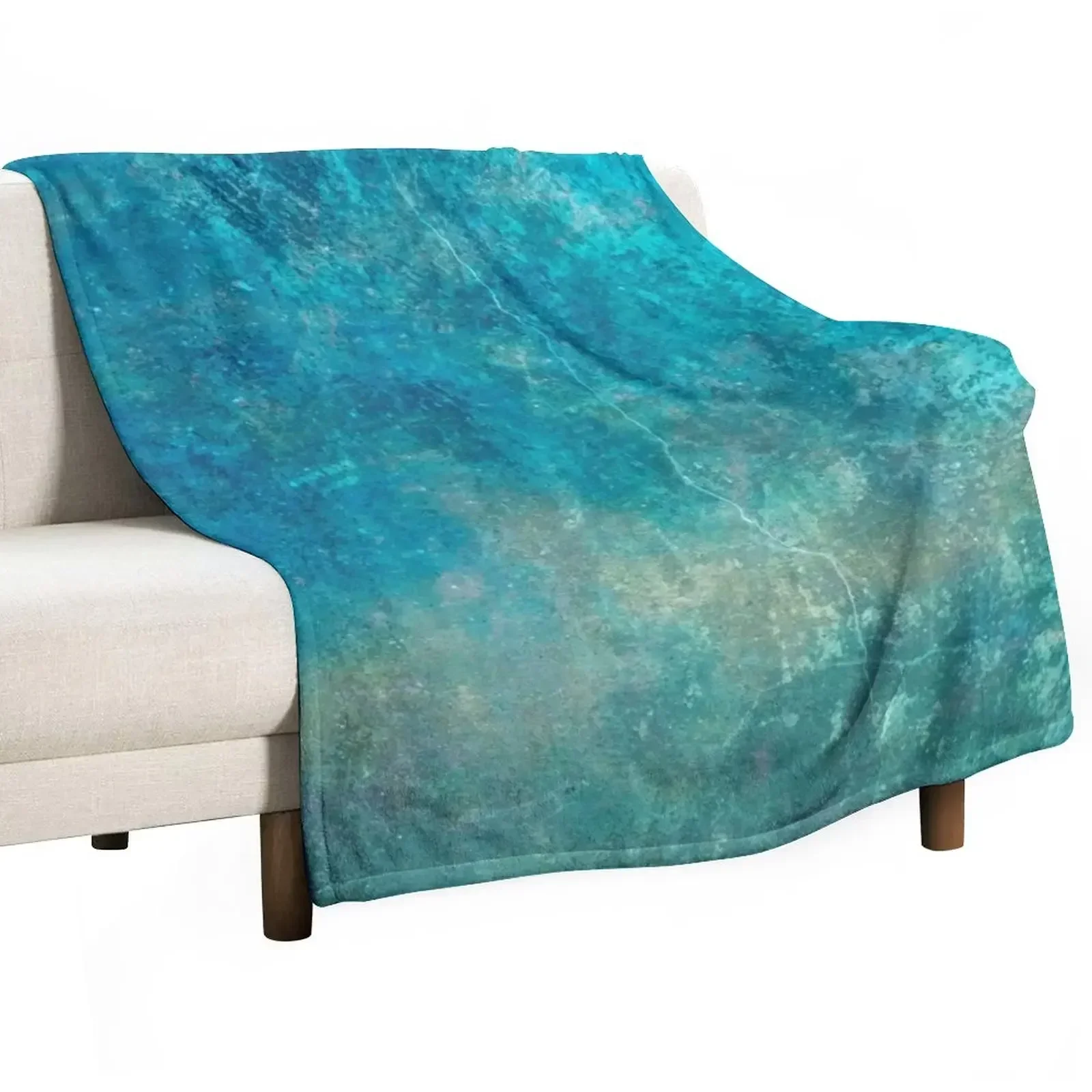 

blue ocean waves Throw Blanket Soft Plaid Sofa Quilt Moving Blankets Sofas Of Decoration Blankets