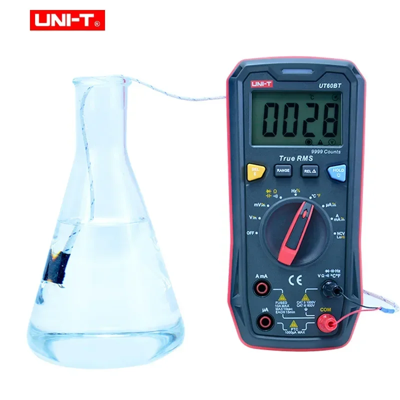 UNI-T UT60BT Digital Smart Multimeter 1000V NCV Bluetooth Multimeter True RMS Auto Range Counts AC DC Ammeter Voltmeter