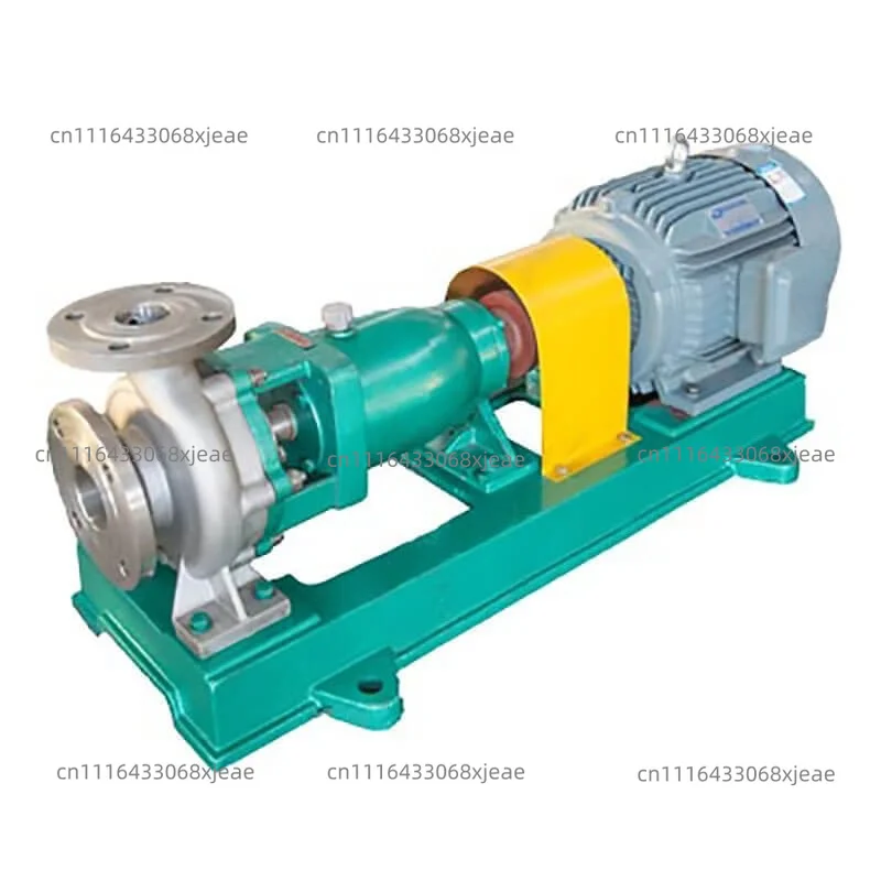 Stainless steel corrosion-resistant centrifugal pump: single-stage single-suction 304/316L stainless steel chemical pump
