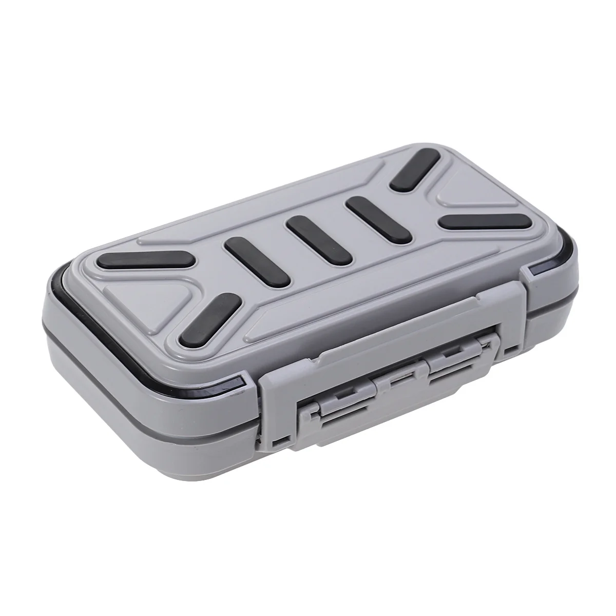 

Lure Waterproof Accessory Box Impact Resistant Fishing Hook Storage Case Transparent Pc Interior Grey Fishing Box