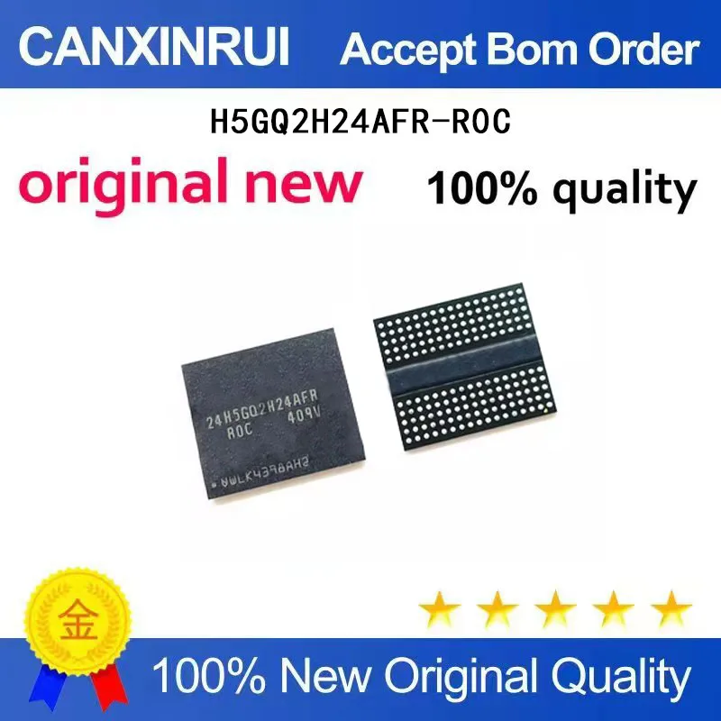 (5-100 Pieces) New H5GQ2H24AFR T2C H5GQ2H24AFR-R0C H5GQ2H24AFR-R2C chip