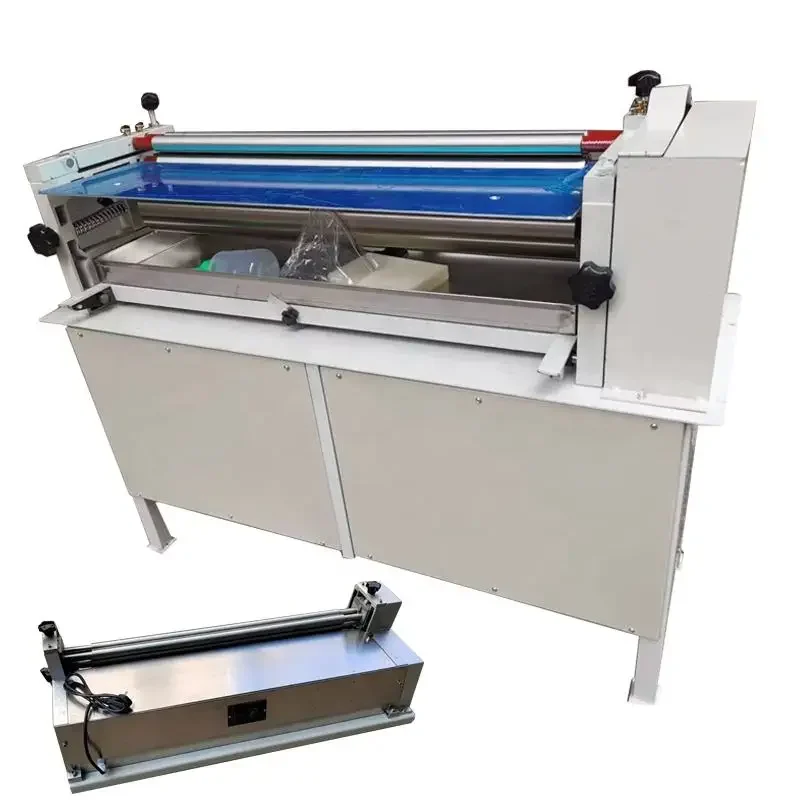 Single-sided hot melt adhesive machine Hot melt roller Coating machine Coating wallpaper Coating machine paper