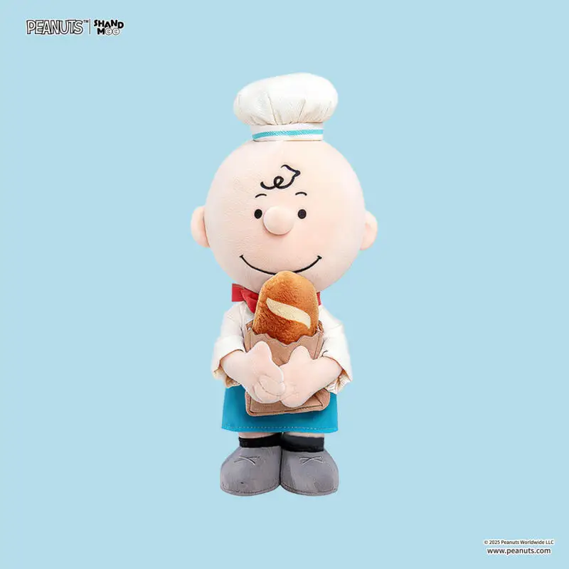 New Bakery Series Snoopy Olaf Plush Doll Cute Cartoon Anime Stuffed Toy Soft Figure Gift for Girlfriend Friend Birthday Present