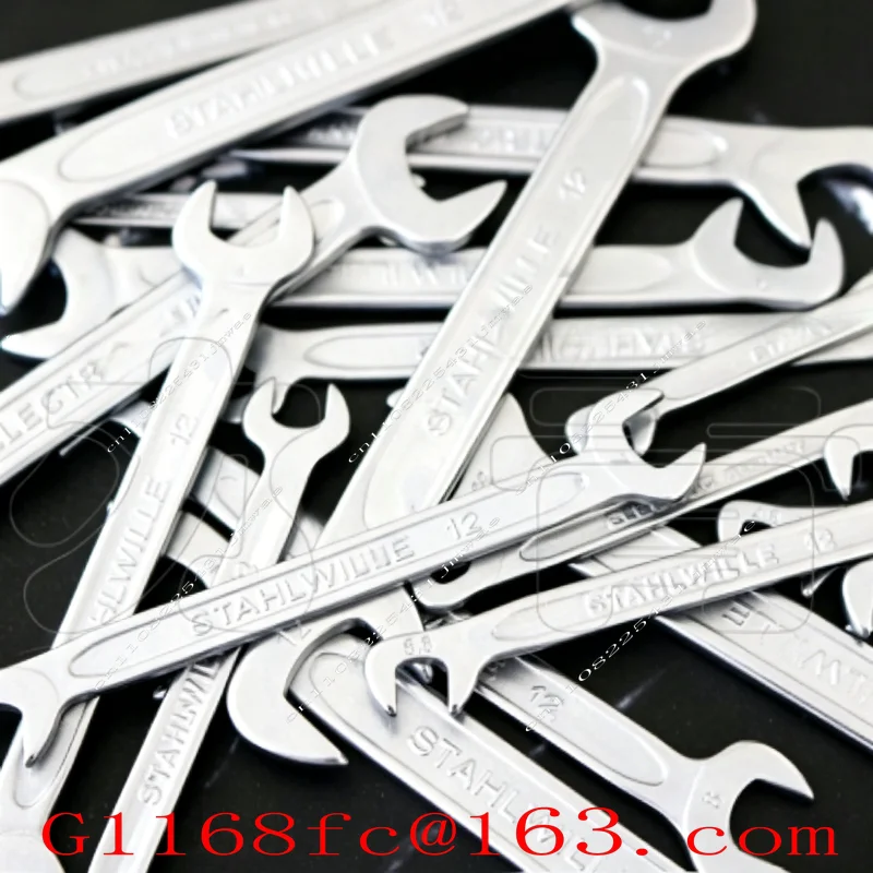 High Quality Professional Open-end Wrench Ultra-thin 3.2-14mm 12 Series