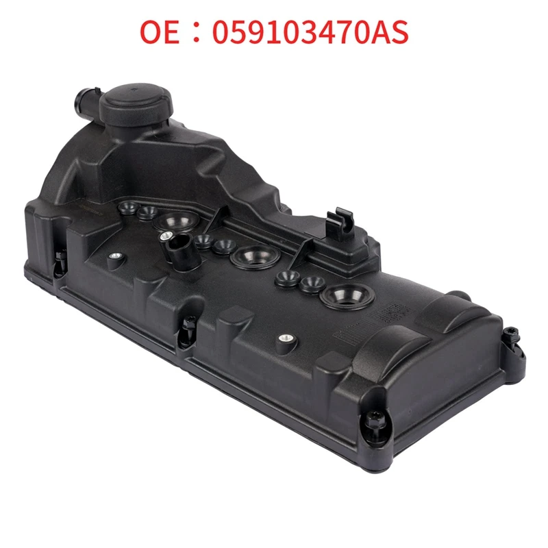 Auto High Quality Engine Valve Cover 059103470AS For Volkswagen Touareg  A4 A5 Q5 3.0 Replacement Parts 1 Piece