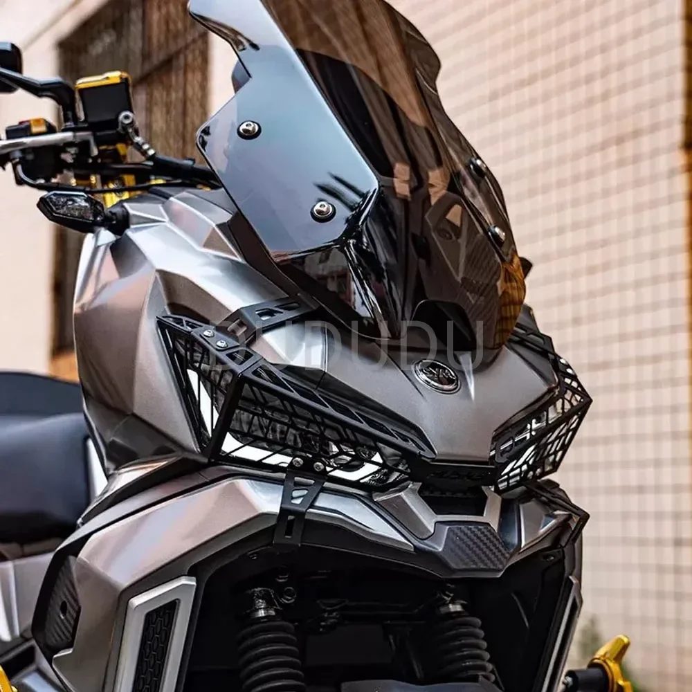 New For SYM ADX 125 125ADX ADX125 Motorcycle Accessories Front Light Protection Cover Lampshade Headlight Guard Fit SYM ADX 125
