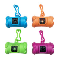 Pet Waste Bag Dispenser for Dog Waste Bag Holder Plastic Garbage Bag Dispenser Carrier Case Dog Pet Waste Poop Bags