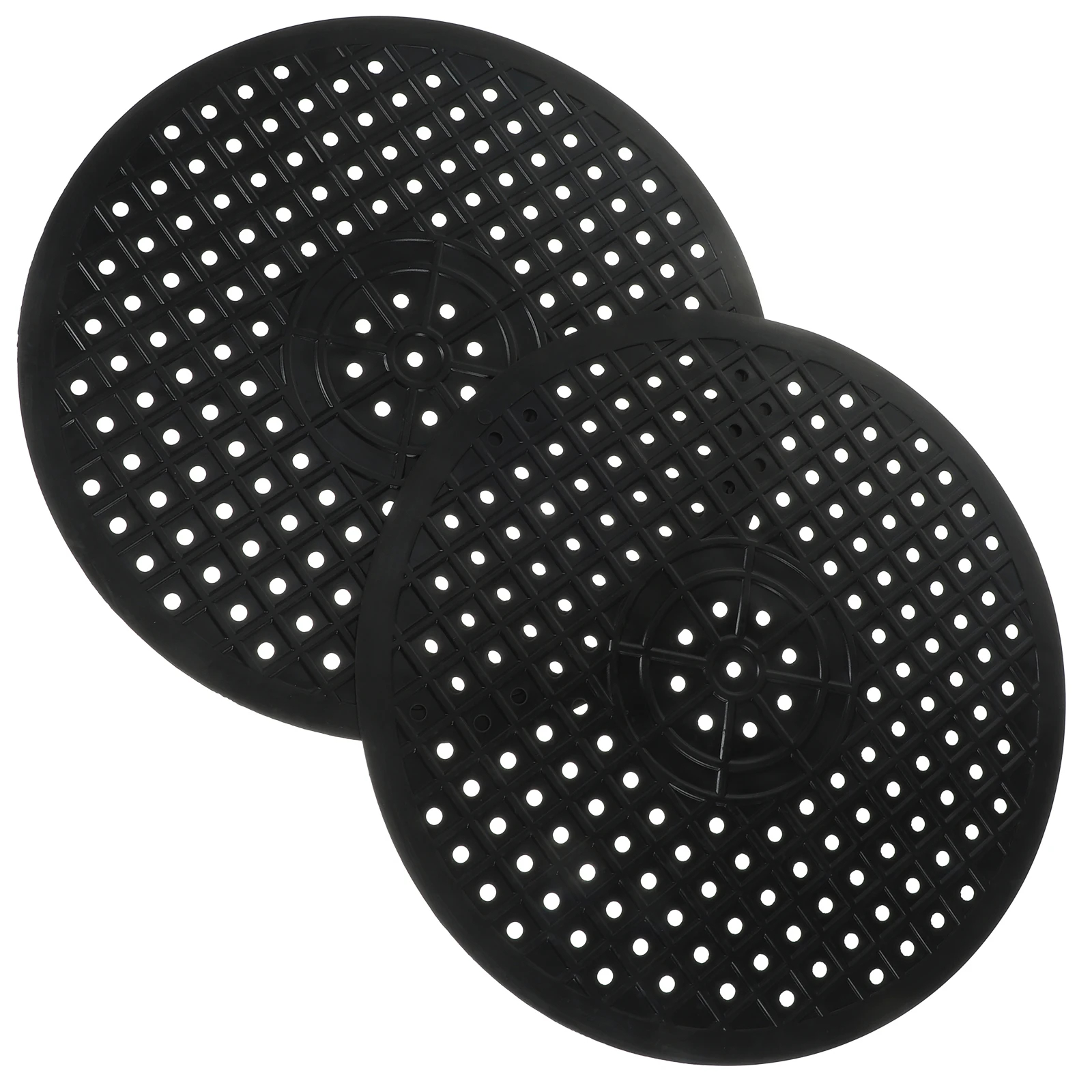 

2pcs Drain Mat Set Flexible Sink Draining Soft Dish Drying Cutlery Kitchen Rubber Mats for Protector Storage Rack