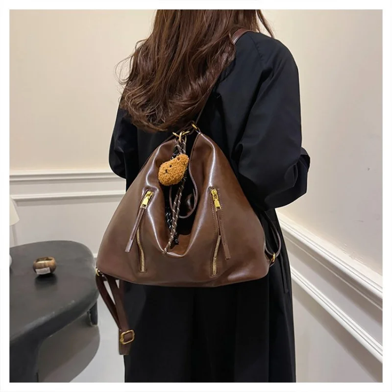 حقيبة يد كروس أنيقة ذات علامة تجارية فاخرة من الجلد حقيبة نسائية مصممة شهيرة كلاسيكية باريس ركاب حقيبة يومية عتيقة