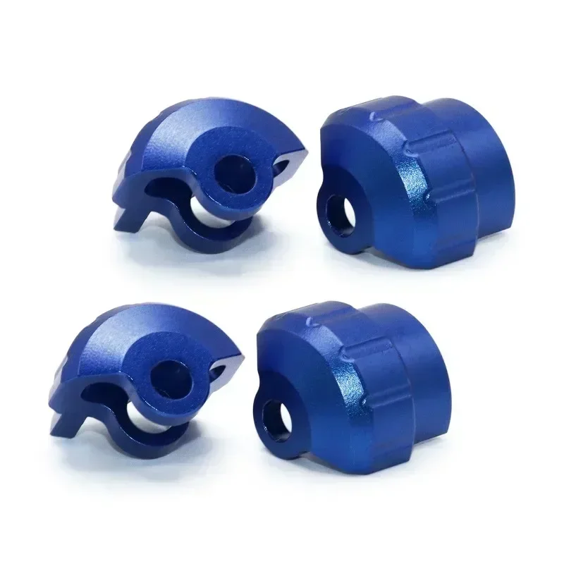 

4 шт., защита амортизатора из алюминиевого сплава для ARRMA 1/7 1/8, детали для обновления радиоуправляемого автомобиля, аксессуары