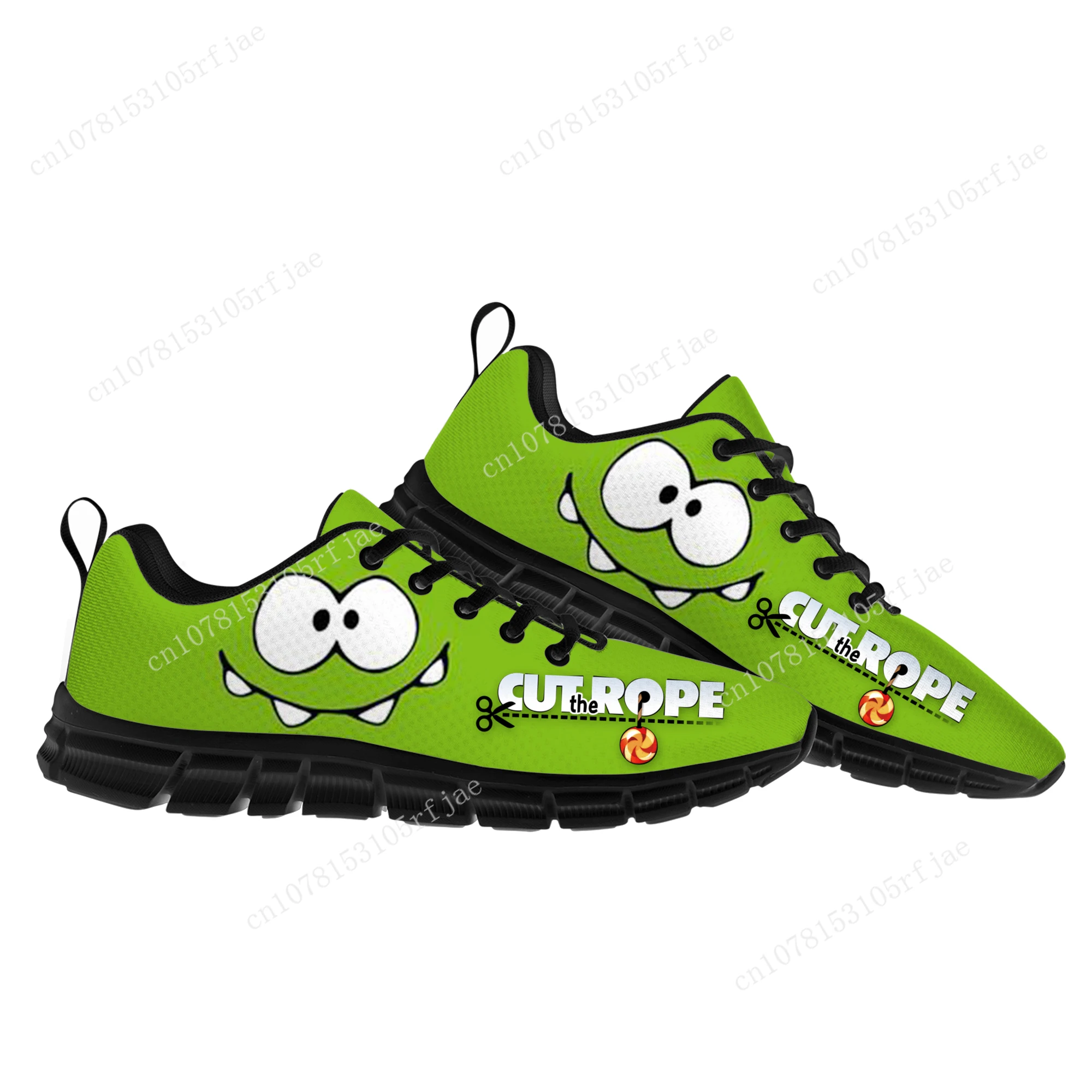 Cut The Rope sepatu olahraga permainan kartun pria wanita remaja anak-anak Sneakers Fashion kualitas tinggi Sneakers dibuat sesuai pesanan