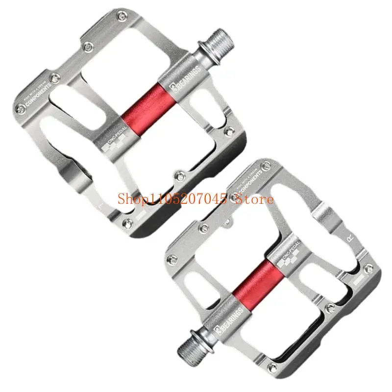 37cd Mountain Bike Pedals Pedals Bicycles Flat Pedals Aluminum Sealed Bearing Light Weight Platform Pedals
