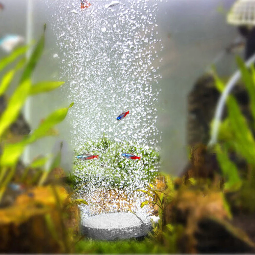 

4 Cm Airstone for Aquarium Fish Tank Bowl Oxygen For Fish Tank Oxygen Stone Bubble Stone High Quality Reusable Pet Supplies