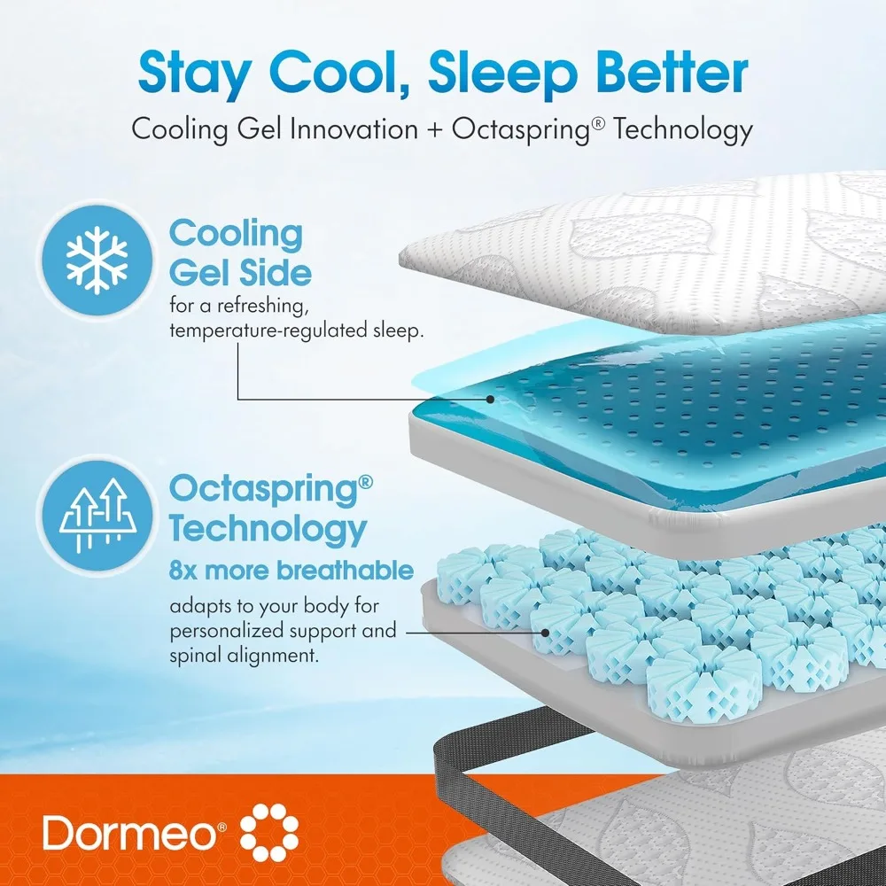 

Эргономичная подушка для поддержки шеи и плеч, бокового спального места, охлаждающая гелевая подушка