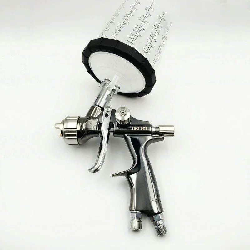 Boutique paint gun, pot type H921 leave-in pot paint gun