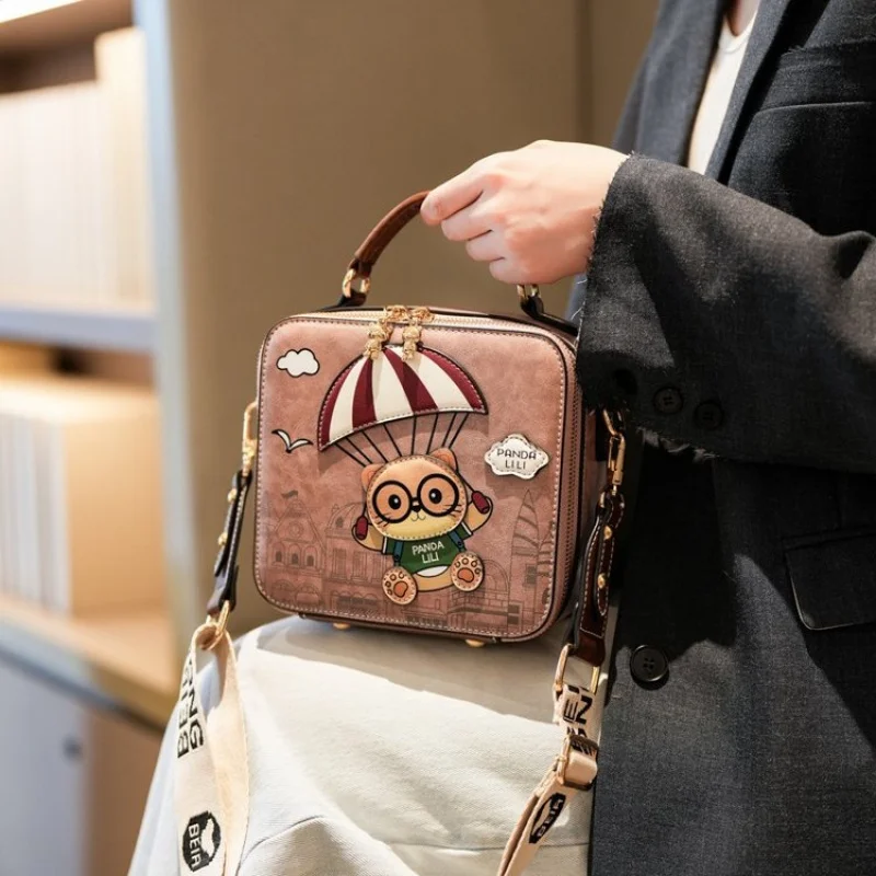 

Luxury Brand Leather Women's Crossbody Bag Fashionable Popular Classic Elegant Paris Designer Daily Vintage Bag​