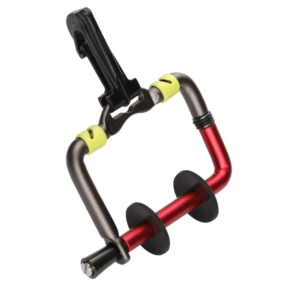 

Портативный держатель для рыболовных катушек с системой быстрой замены, механизм быстрой замены катушки, встроенный резак, аксессуар-инструмент