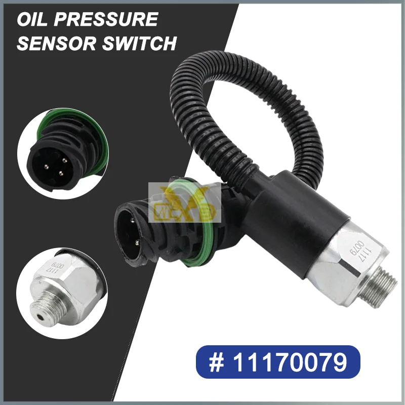 

Oil Pressure Sensor Switch VOE11170079 11170079 for Volvo Wheel Loaders L60E L70E L90E L110E L120E L150E L180E L220E SD110B
