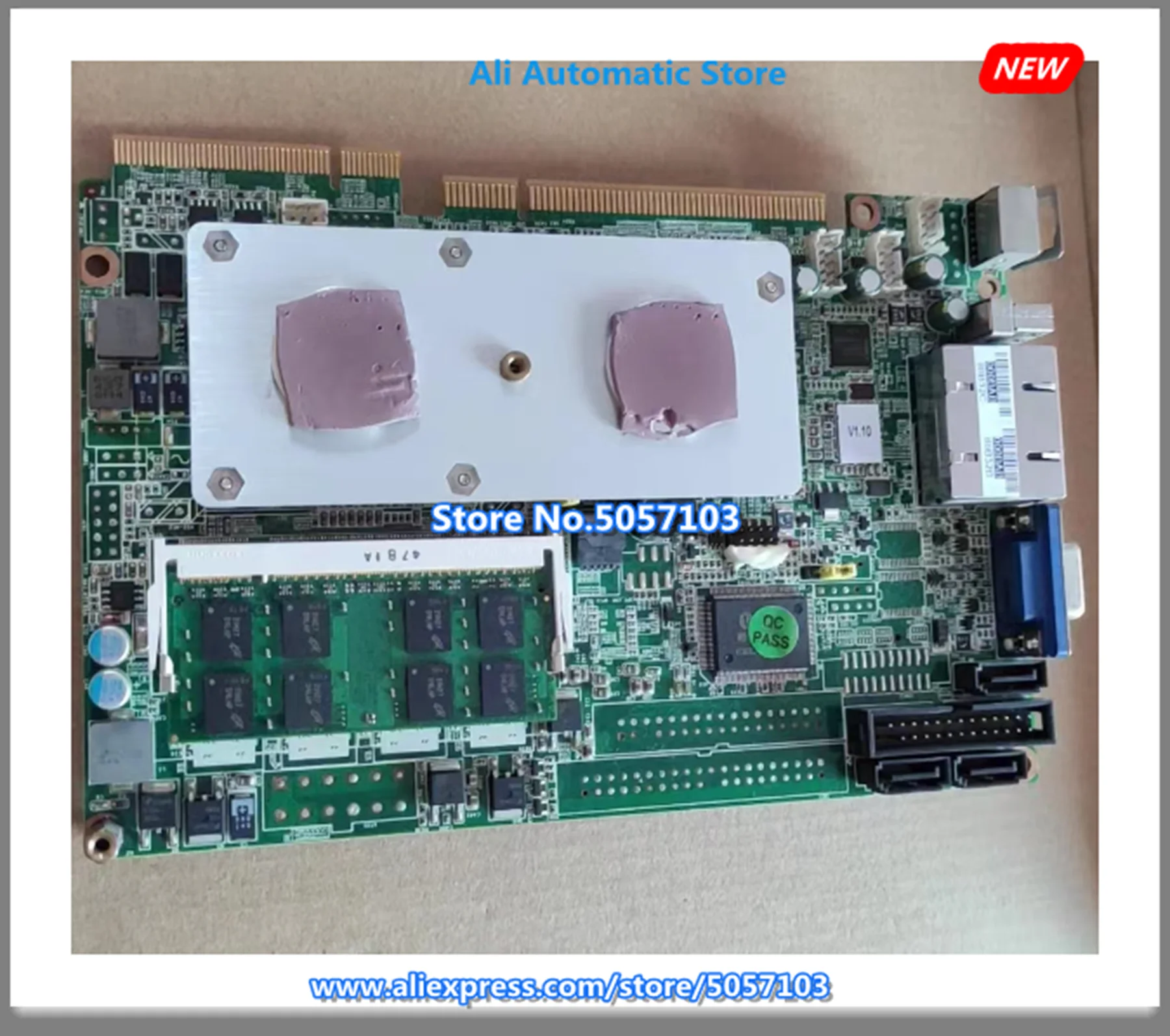 

Half-Length Industrial Control PCI-7031D Tested