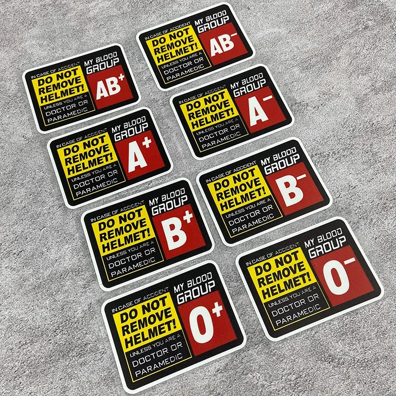 1 قطعة نوع الدم دراجة نارية ملصق مقاوم للماء ل موتو خزان الوقود خوذة هدية دراجة نارية الزجاج الأمامي واقية من الشمس شارات الفينيل