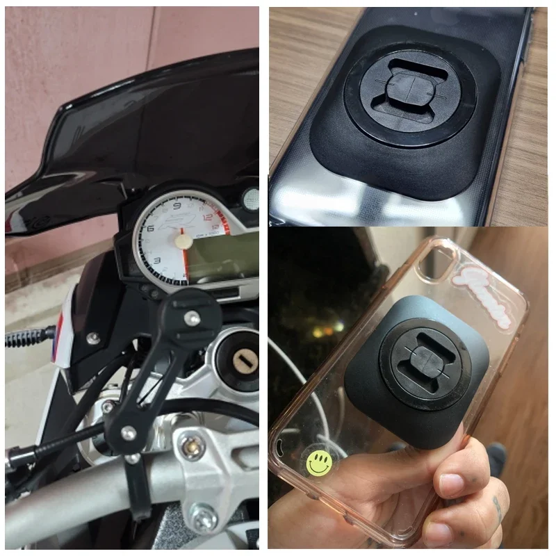 Cell Phone Holder Motorcycle Mobile Phones Stand Quick Mount GPS Moto Telephone Bracket Smartphone Stand Cellphone SP Support