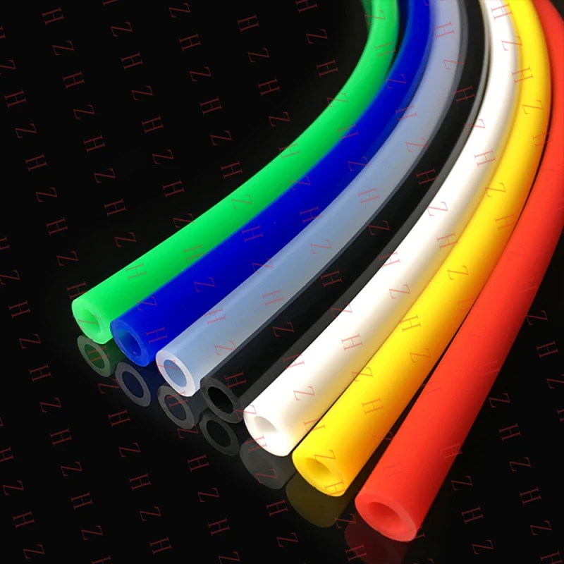 

U+5mm x 8mm Food Grade Color Silicone Tube Flexible Tubing Hose Pipe Soft Rubber【Wholesale private message sellers】
