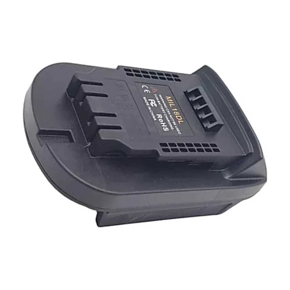 ตัวแปลงตัวแปลงแบตเตอรี่ MIL18DL สำหรับแบตเตอรี่ Li-ion 18V ของ milwaukee แปลงเป็นเครื่องมือไฟฟ้าแบตเตอรี่ Li-ion DeWalt 18V 20V