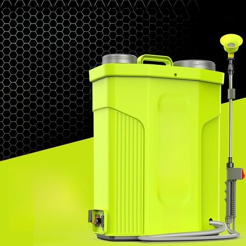 

Electric water pump sprayer, rechargeable dispenser, backpack type high pressure disinfection watering
