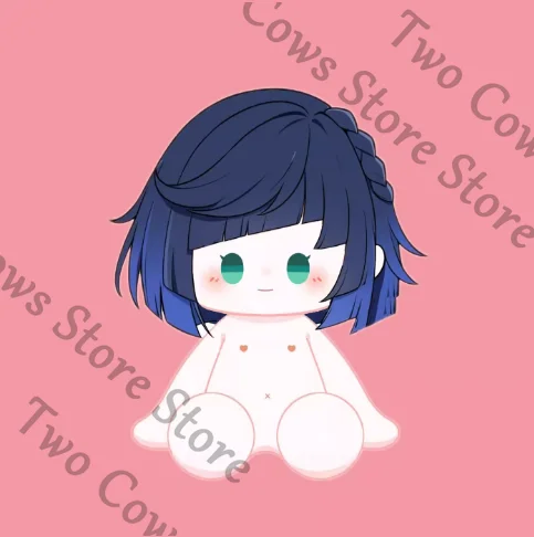 

Genshin Impact colleagues Game ambitus Yelan attribute 40cm Naked Cotton Doll cute soft plush doll figure High Quality gift