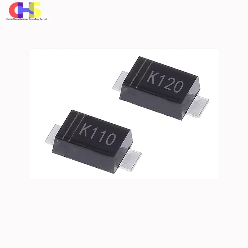 50pcs 1206 SOD123 SMD Schottky Diode DSK14 DSK24 DSK34 DSK16 DSK26 DSK36 DSK110 DSK210 DSK330 DSK120 DSK220 DSK320 SOD-123FL