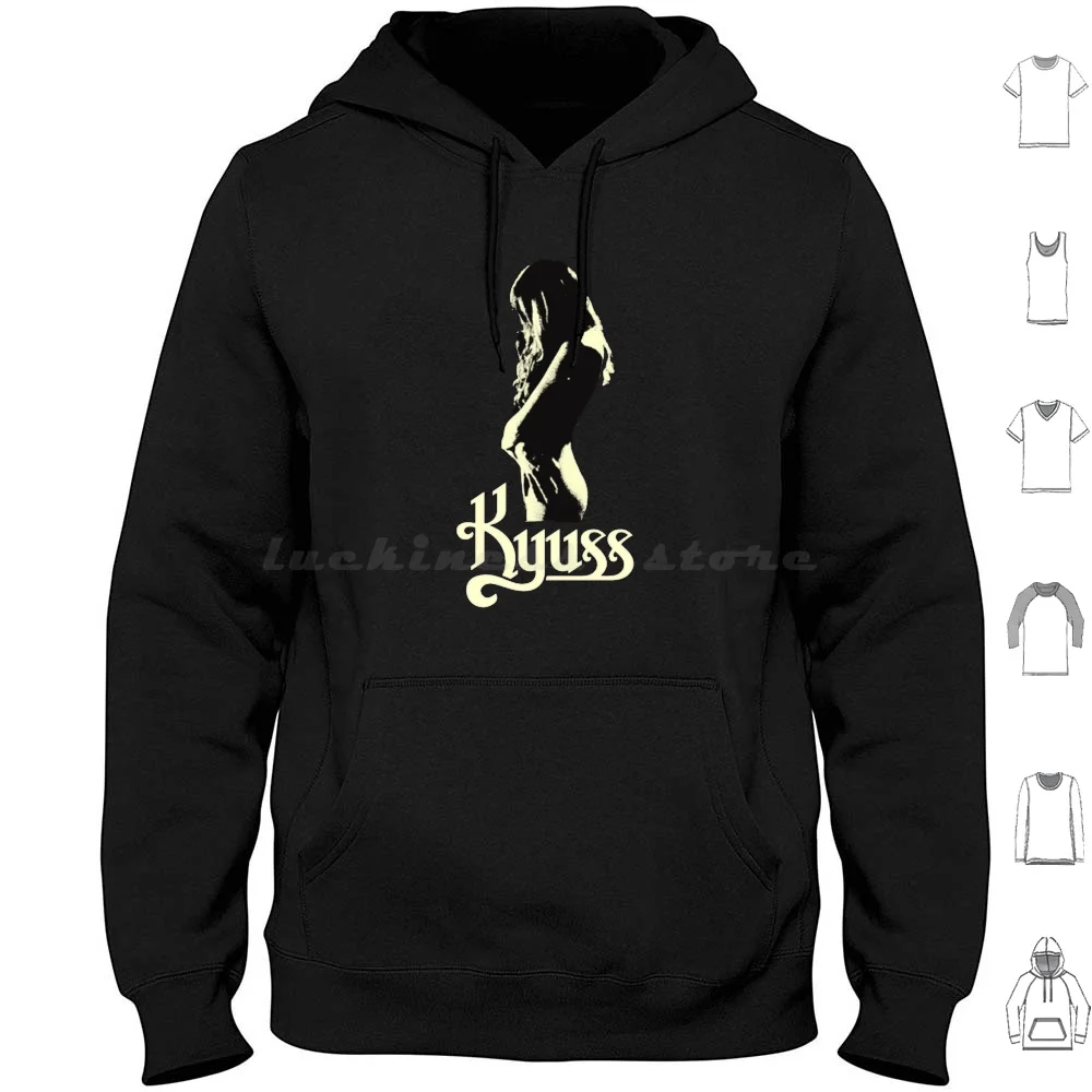 Vintage Kyuss Shirt Hoodies Long Sleeve Kyuss Logo Kyuss Stuff Kyuss Long Sleeve Home Souvennire Band Music Stoner