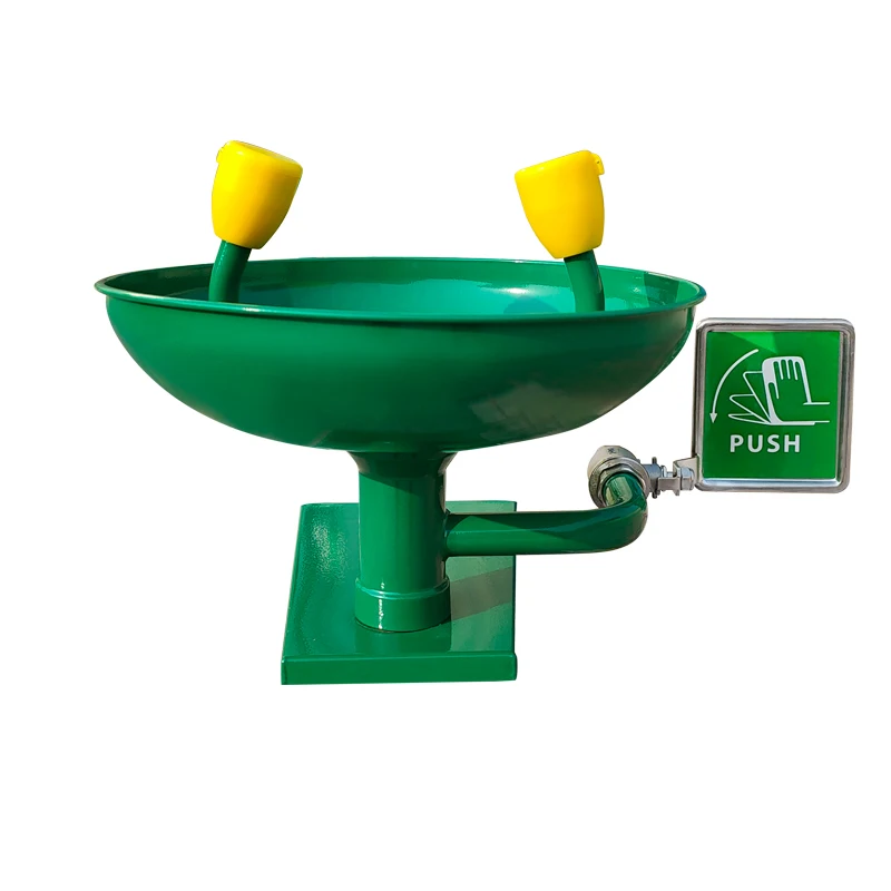 

Хорошая коррозионная стойкость, нержавеющая сталь 304, покрытие из АБС-пластика, безопасная портативная станция для промывания глаз