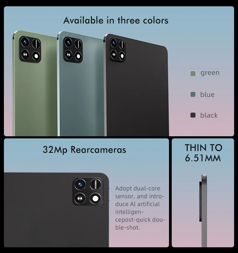 2025 Global Version Pad 7S Pro Ultra Snapdragon 8GEN3 Android 14 Tablet 11Inch HD 22GB+2TB 20000 mAh 5G Dual SIM Wifi Tables PC