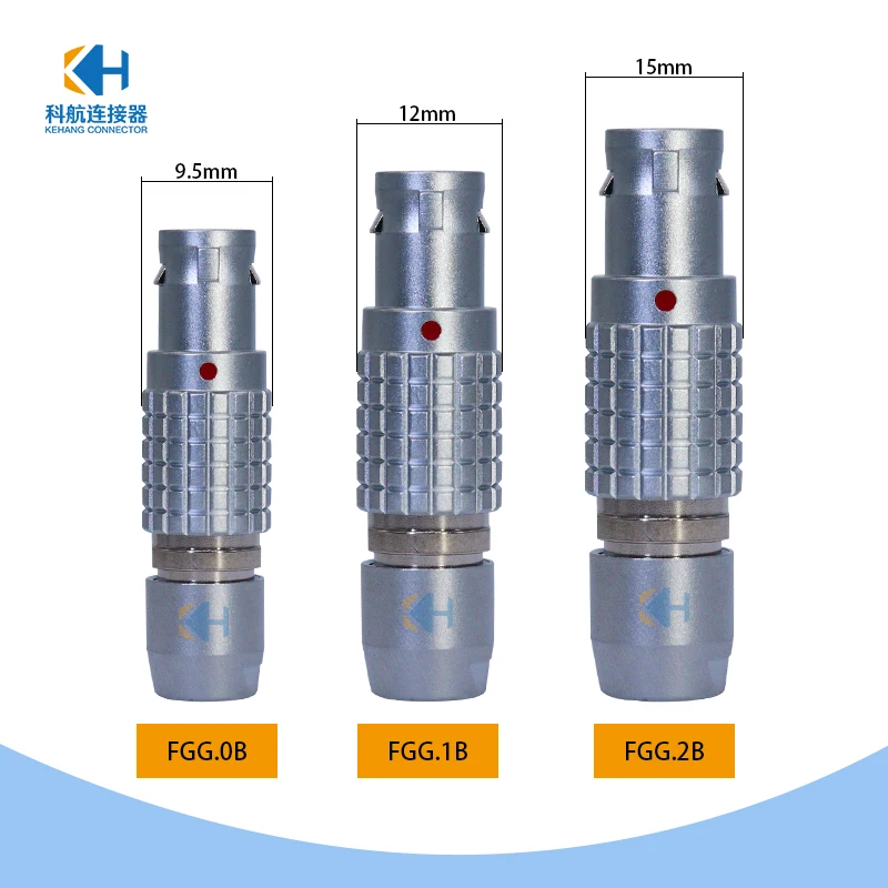 Custom B Series FGG Lemo Odu Fisher Aviation Plug 0B1B2B Pull Push Self-Locking Connector 2-26 Pin Direct Source Factory