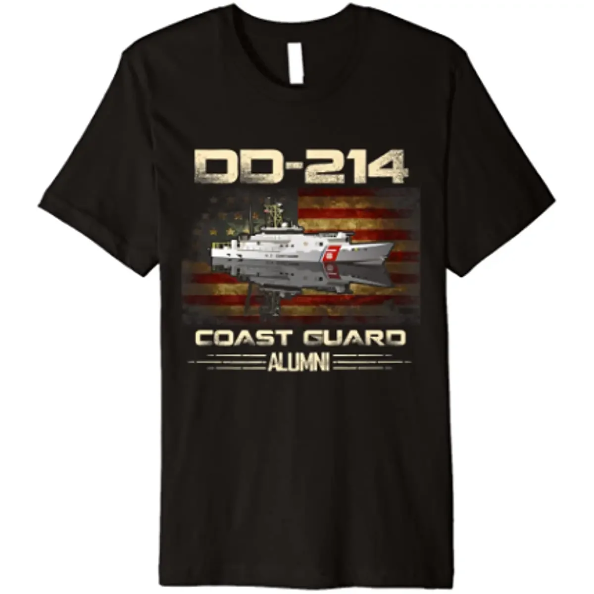 DD-214 US Coast Guard (USCG) Alumni T-Shirt Short Sleeve Casual 100% Cotton O-Neck Summer Mens T-shirt Size S-3XL