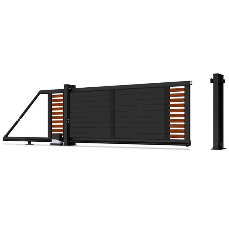 custom.High Quality Saving-Rustproof Residential Cantilever Sliding Gate House