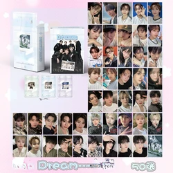 50pcs/set Kpop MARK RENJUN Jeno HAECHAN JAEMIN Chenle Jisung LOMO Card New Album Postcard Gift Fans Collection