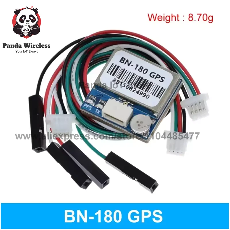 BN-180 BN-220 BN-880 GPS Module TTL level GNSS Module GLONASS Dual Antenna Built in FLASH for Flying Drone Flight Controller