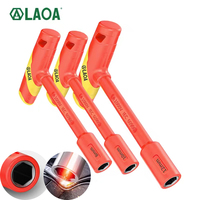 LAOA 1Pc Insulated T-shaped socket wrench VDE high voltage resistant 1000V electrician special socket batch