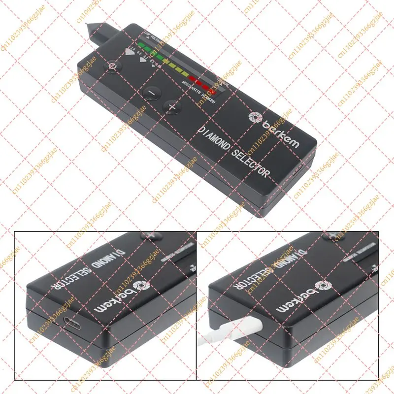XB-Professional Electronic Selector For Novice And Expert Rechargeable Diamond Tester Pen With UV Light Jewelry Gem Detector