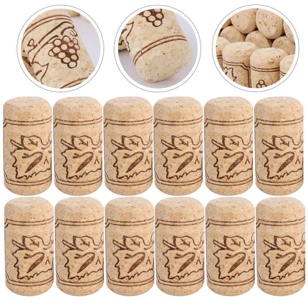

20Pcs Wine Bottle Corks Natural Non-Recycled Sealing Plugs for Crafts and Decorative Projects Jar Vacuum Sealer for Jars